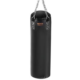 VEVOR Punching Bag for Adults, 4ft PVC Heavy Boxing Bag Set, Punching Bag with Chains and Gloves, Hanging Boxing Bag for MMA Karate Judo