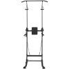 VEVOR Power Tower Dip Station, 10-Level Height Adjustable Pull Up Bar Stand