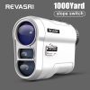 REVASRI Golf Rangefinder With Slope And Pin Lock Vibration; External Slope Switch For Golf Tournament Legal; Rangefinders With Rechargeable Battery 10