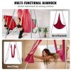 VEVOR Aerial Yoga Frame & Yoga Hammock, 9.67 ft Height Professional Yoga Swing Stand Comes with 6.6 Yards Aerial Hammock, Max 551.15 lbs Load Capacity