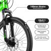 A24299 24 inch Mountain Bike Bicycle for Adults Aluminium Frame Bike Shimano 21-Speed with Disc Brake