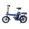 Adult Electric Bicycles 500 W Motor 15.5 MPH Max Speed, 16inch Tire, 42 V 10.4 AH Removable Battery for Electric Bike, Multi-Shock Absorption