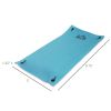 HOMCOM 10' x 5' Floating Mat, 3-Layer Lily Pad Swimming Pool Floating Water Mat, Thick and Durable Water Activities Mat for Lake, Oceans