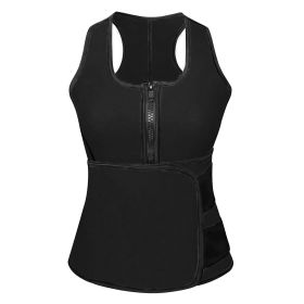 Waist Trainer For Women Body Shaper Waist Slimmer Clincher Trimmer for Weight Loss (Option: Black_L)